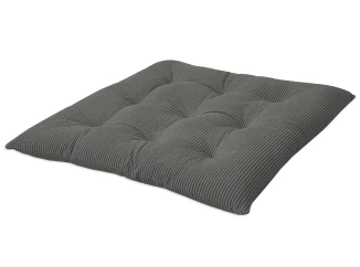 Podsedák na stoličky Antje 40x40 cm, šedý