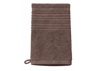 Rukavica na umývanie Bilbao 16x21 cm, hnedá