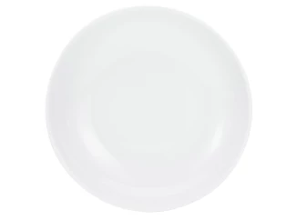 Hlboký tanier Bistrot 23 cm, biely