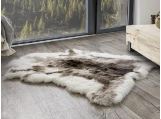 Sobia koža, imitácia 90x115 cm, šedá