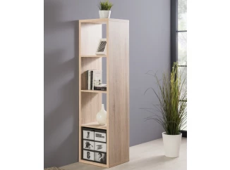 Regál Max, 4x1 priehradky, dub sonoma