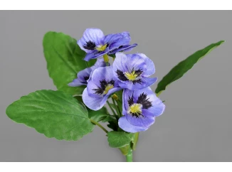 Umelá kvetina Zväzok sirôtok 17 cm, fialová