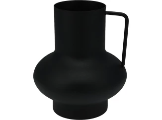 Váza 15 cm, čierny zinok