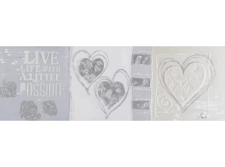 Obraz na stenu Srdiečka, ručne maľovaný