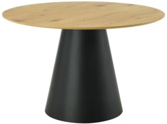 Okrúhly jedálenský stôl Brandon 120 cm, dub artisan