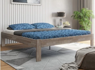 Posteľ Tema Futon 180x200 cm, šedý buk