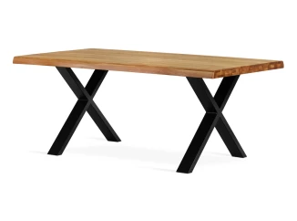 Jedálenský stôl Form X 180x100 cm, dub