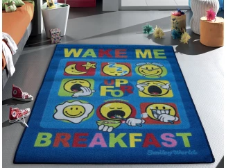 Detský koberec Smile Wake me up, 80x120 cm