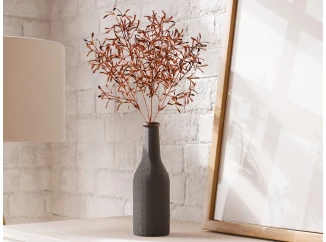 Umelá kvetina Vianočné imelo 36 cm, medená