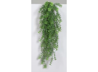 Závesná umelá rastlina 75 cm, zelená