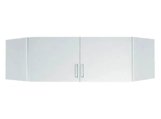 Rohový skriňový nadstavec Bremen, biela