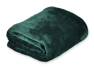 Flanelová deka Viktoria 140x200 cm, zelená