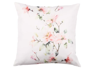 Dekoračný vankúš Magnólia 45x45 cm, biely