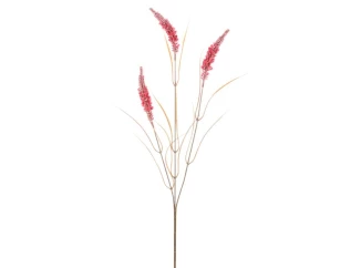 Umelá kvetina Vetva pšenice 75 cm, ružová