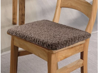 Podsedák na stoličku Teddy 40x40 cm, hnedý