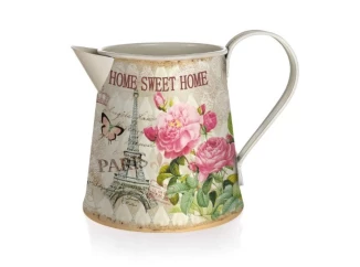 Dekoratívna kanvička Home Sweet Home, 16,5x12 cm