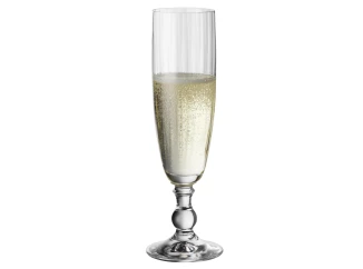 Poháre na sekt Georgia 230 ml, s optikou