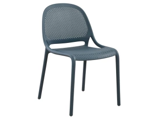 Jedálenská stolička Melinda, morská modrá