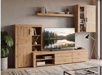 Obývacia stena Pico, dub artisan