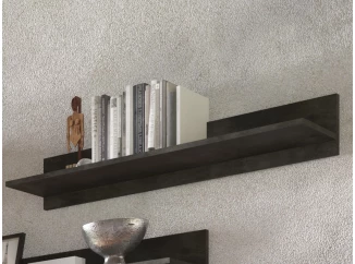 Nástenná polica Kassel, vintage optika kovu