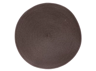 Prestieranie Tondo 38 cm, hnedé
