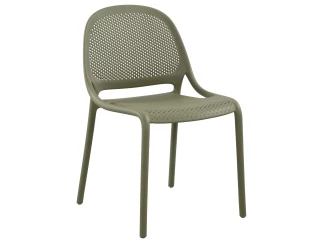 Jedálenská stolička Melinda, machovo zelená