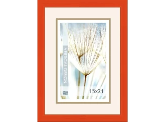 Fotorámik Giulia 15x21 cm, oranžový