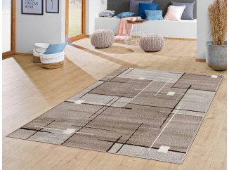 Koberec Mira 80x150 cm, béžová/hnedá