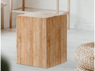 Taburet Benny, motív drevených dosiek