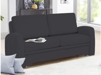 Pohovka s rozkladom Impuls, tmavo šedá látka