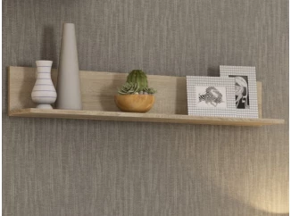 Nástenná polica Carlos, dub sonoma, 120 cm