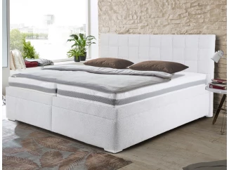 Posteľ Fendi 180x200 cm, svetlo šedá látka