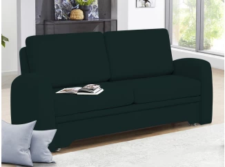 Pohovka s rozkladom Impuls, tmavo modro-zelená látka