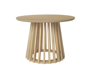 Odkladací stolík Siluet, svetlý  jasan