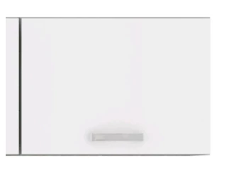 Horná kuchynská skrinka Bianka 50OK, 50 cm, biely lesk