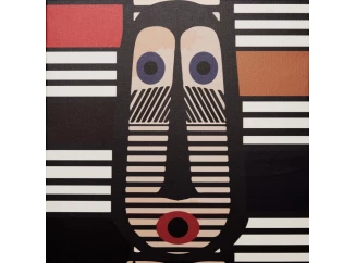 Obraz na stenu Boho abstrakcia, 65x65 cm