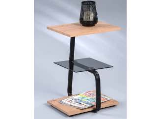 Odkladací stolík Lugana, dub artisan