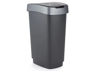 Odpadkový kôš Twist 25 l, antracitový