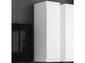 Nástenná skrinka Carlos, biela, 28 cm