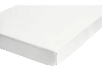 Napínacie prestieradlo Jersey Castell 180x200 cm, biele