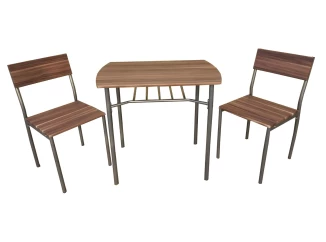 Jedálenský set Sandy, orech