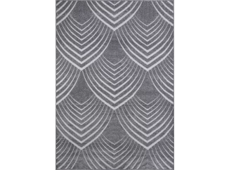 Koberec Oksy 160x230 cm, šedá geometria