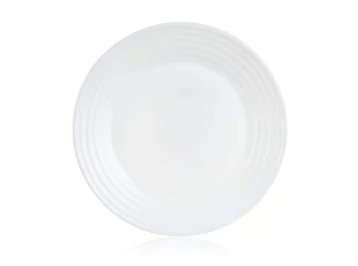 Dezertný tanier Harena 19 cm, biele sklo