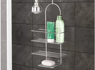 Regál do sprchy Reflex Luxy 3, chróm