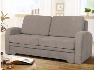 Pohovka s rozkladom Impuls, béžová taupe látka