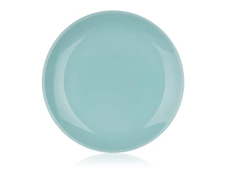 Dezerný tanier Diwali 19 cm, tyrkysové sklo