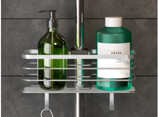 Polica na sprchu Origin Luxy, chrom