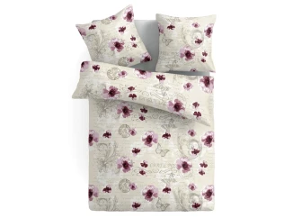 Obliečky Lola, kvetovaný vzor, bavlna renforcé