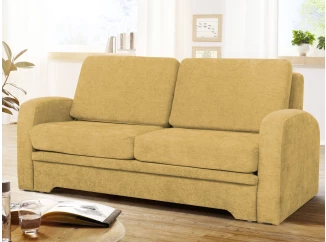 Pohovka s rozkladom Impuls, žltá látka