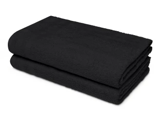 Osuška Miami 70x140 cm, čierna